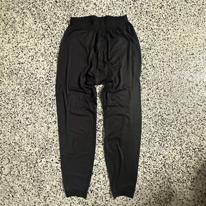 Patagonia Capilene Base Layer Bottoms Men's Large Black Made in USA Outdoors